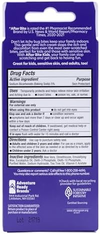 After Bite Kids 0.7 oz Itch Relief Cream for Bug Bites 4 Pack - Image 8