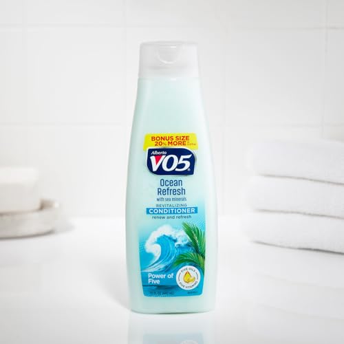 Alberto VO5 Ocean Refresh Conditioner, 15 oz - Revitalizing with Essential Oils & Vitamins - Image 2