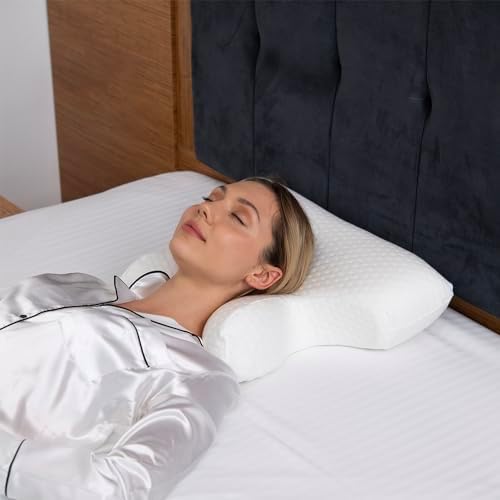Dual Side Beauty Pillow: 2-in-1 Anti-Aging Memory Foam for Neck Support - Image 2