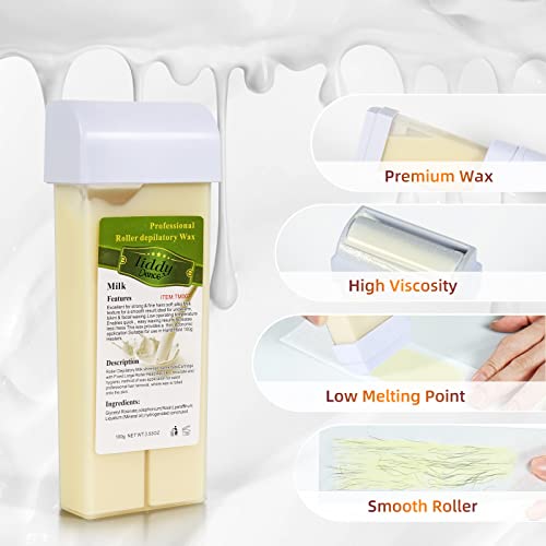 Liddy Dance Wax Roll-On Refills for At-Home Hair Removal, 4 Pack - Image 4