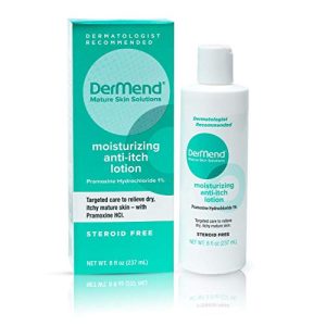 DerMend 8oz Moisturizing Anti-Itch Lotion for Dry, Mature Skin