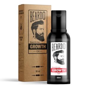 BEARDO 50ml Beard and Hair Growth Oil for Men - Advanced Formula