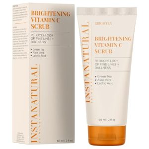 InstaNatural Vitamin C Face Scrub, Exfoliates & Minimizes Wrinkles, 2 Fl Oz