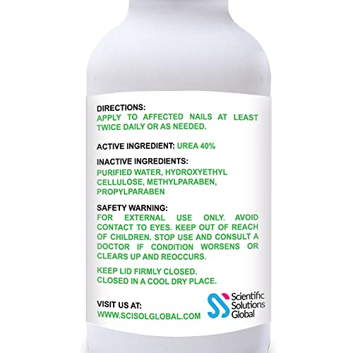Urea Nail Gel - Softens Calluses, Repairs Fungal Nails, Quick-Dry Treatment, USA Made - Image 6