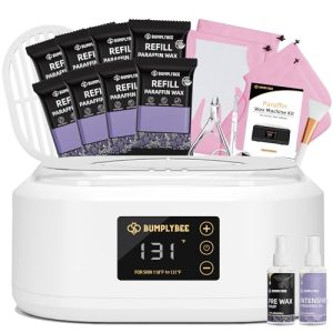 3500ml Paraffin Wax Machine for Hands & Feet with 8 Lavender Packs