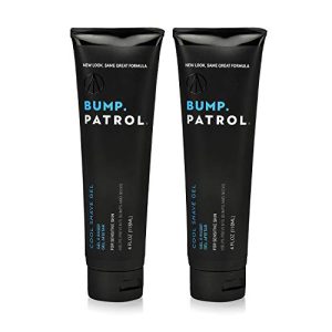 Bump Patrol Cool Shave Gel - 4 oz, 2 Pack, Prevents Razor Burn & Ingrown Hairs