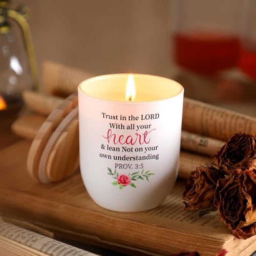 Norme 7 oz Catholic Religious Scented Candle for Women - Image 4