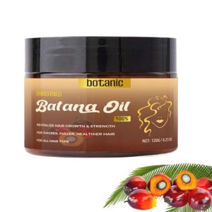 100% Unrefined Batana Oil for Hair Growth, Thickness, and Hair Loss Prevention