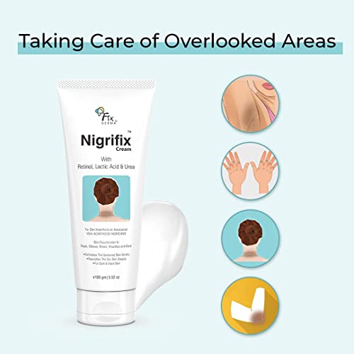 REB Nigrifix Acanthosis Nigricans Cream 100g Exfoliant for Hyperpigmentation Relief - Image 2