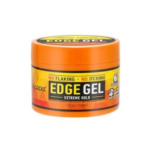 AllDay Locks Extreme Hold Edge Gel for Braids, Locks & Twists 5 oz
