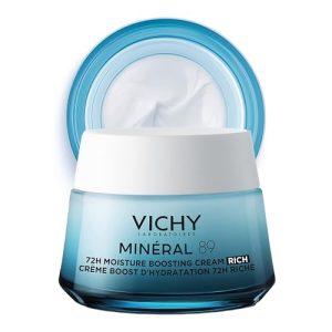 Vichy Mineral 89 Cream: 72H Hydrating Moisturizer for All Skin