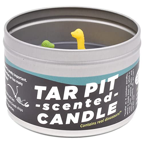 Dinosaur Tar Pit Candle 16 oz Hand-Poured Tin Unique Tar Scent - Image 8