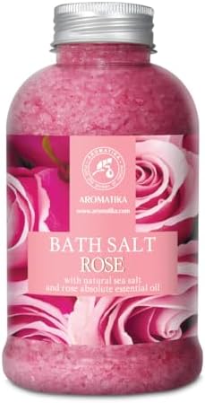 Rose Bath Salts 21.16 Oz ? Relaxing Aromatherapy Spa Soak