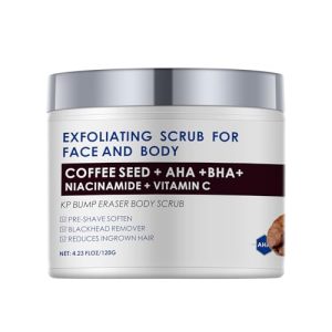 KP Bump Eraser Scrub with 10% AHA/BHA for Ingrown Hair & Keratosis Pilaris