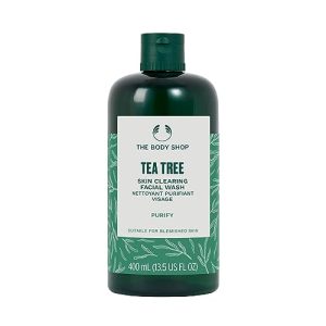 Purifying Tea Tree Facial Wash for Blemished Skin, Vegan Formula, 13.5 Fl Oz