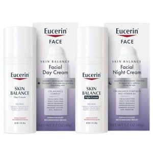 Eucerin Skin Balance Set: Day & Night Creams, 1.7 Oz