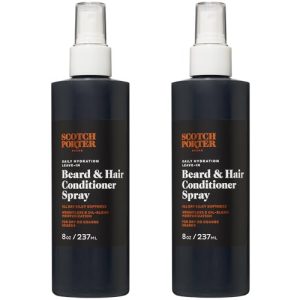 Scotch Porter Leave-in Conditioner Spray for Men | 8oz, 2 Pack, Non-Toxic