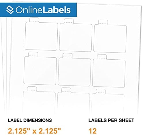 120 Printable 2.125" Lip Balm Labels with Perforated Tabs - OL1102WX - Image 2