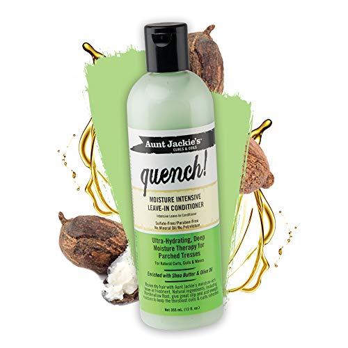 Aunt Jackie's Quench Leave-In Conditioner for Natural Curls, 16 oz, Shea Butter Enriched - Image 3