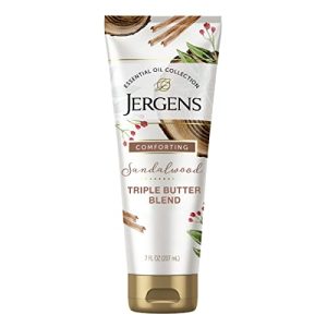 Jergens Sandalwood Body Butter 7 oz Moisturizing Lotion for All Skin Types