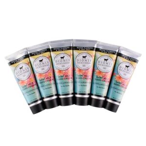 Dionis Goat Milk Hand Cream Set of 6, 1 oz