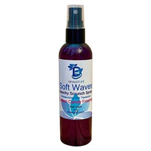 Diva Stuff Soft Waves Scrunch Spray - Moisturizing Hair Texturizer, Cotton Candy Scent