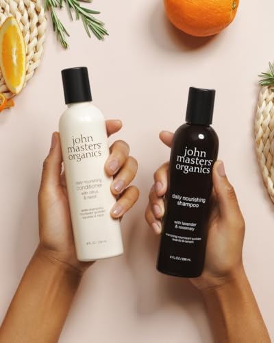 John Masters Organics Daily Nourishing 8 oz Leave-In Conditioner Organic Silicone-Free - Image 5