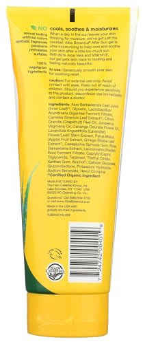 Alba Botanica Aloe Vera Gel, 80% Pure, Cooling After Sun Treatment, 8 oz - Image 2