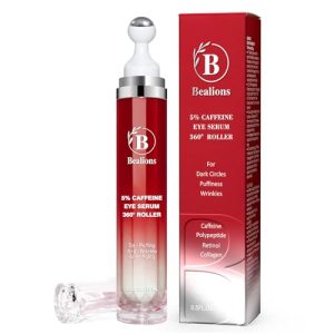 Caffeine Eye Cream for Dark Circles, Puffiness, and Wrinkles - Daily Serum for All