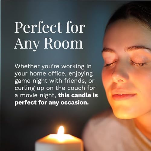 Candle-Lite 18 oz. Fireside Glow Aromatherapy Candle - Image 3
