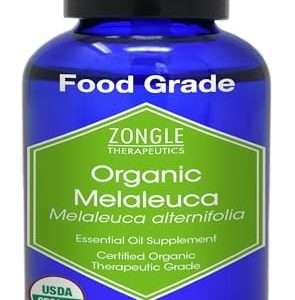 Zongle Therapeutics 100% Pure Organic Tea Tree Oil, 1 OZ