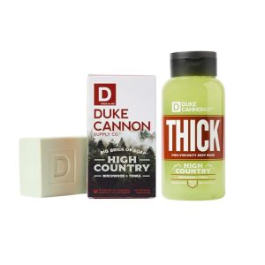 Duke Cannon High Country Soap & Body Wash Bundle