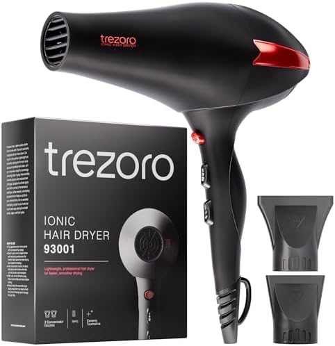 2200W Professional Ionic Hair Dryer - Lightweight, Travel-Friendly for All Hair Types