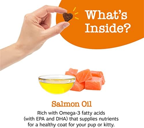 Wild Alaskan Salmon Oil for Dogs & Cats - Omega 3 Supplement, 8.5oz - Image 3