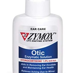 Zymox Otic Solution for Ear Infections in Pets, 1.25oz