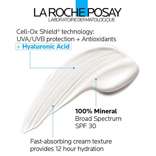 La Roche-Posay Anthelios Mineral Sunscreen Moisturizer SPF 30 with Hyaluronic Acid, 1.7 oz - Image 3