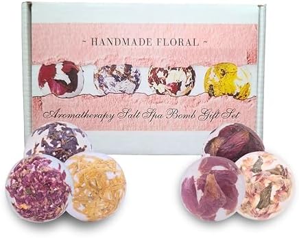 Floral Aromatherapy Bath Bomb Set, 6 Scents - Image 2