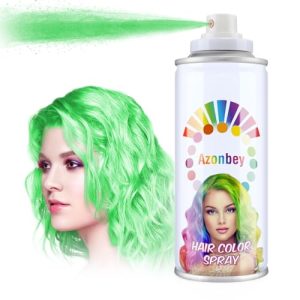 Kids Green Hair Styling Spray, Pomade & 1-Day Washable Color Gel Cream