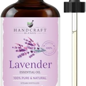 Pure Lavender Essential Oil 4 Fl Oz for Aromatherapy Diffusers