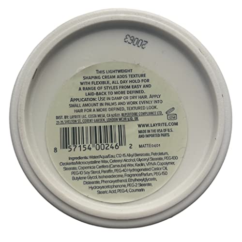 Layrite Natural Matte Cream - 4 oz Styling Product - Image 4