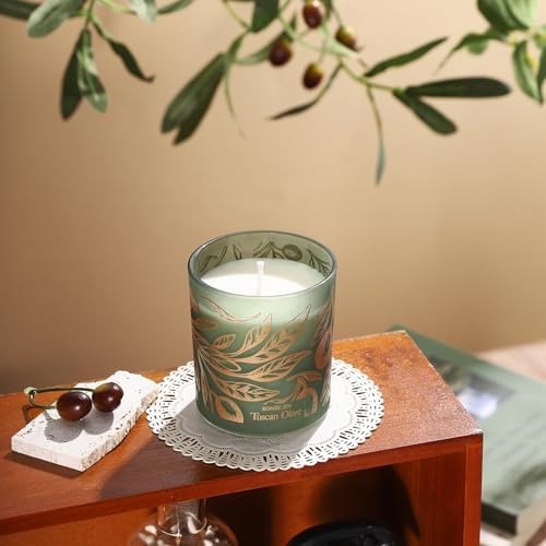 6oz Tuscan Olive Aromatherapy Soy Wax Jar Candle for Home Gifts - Image 6