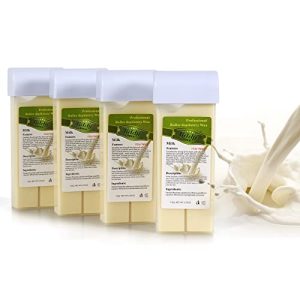Liddy Dance Wax Roll-On Refills for At-Home Hair Removal, 4 Pack