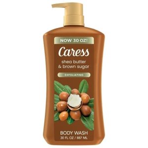 Shea Butter & Brown Sugar Body Wash for Women, 30 fl oz