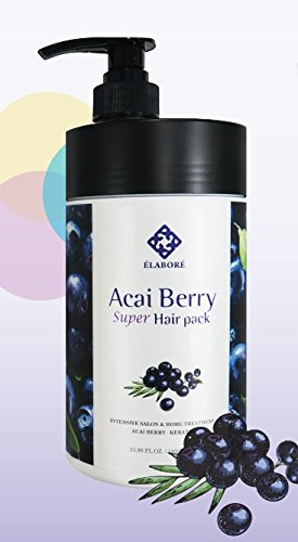 Elabore Acai Berry Hair Pack 33.80 fl. oz (1000 ml)