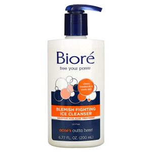 Bioré Ice Cleanser with Salicylic Acid, Oil-Free, 6.77 oz - Acne Treatment