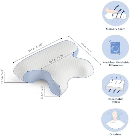 Dual Side Beauty Pillow: 2-in-1 Anti-Aging Memory Foam for Neck Support - Image 5