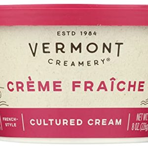 Vermont Creamery Crème Fraîche Cultured Cream, 8 oz Container
