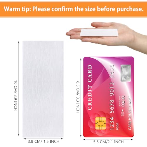Blulu 400 Non-Woven Wax Strips for All Skin Types, 10x3.8 cm (White) - Image 2