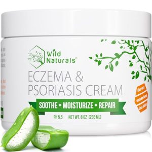 Wild Naturals Eczema & Psoriasis Cream with Manuka Honey for All Ages