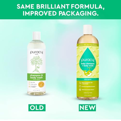Puracy Children's Shampoo & Body Wash - 12 Oz, 2-Pack, Natural Ingredients, Silky Skin - Image 6